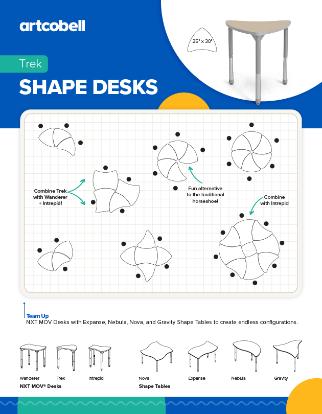 Configurations_Shape Desk_Trek