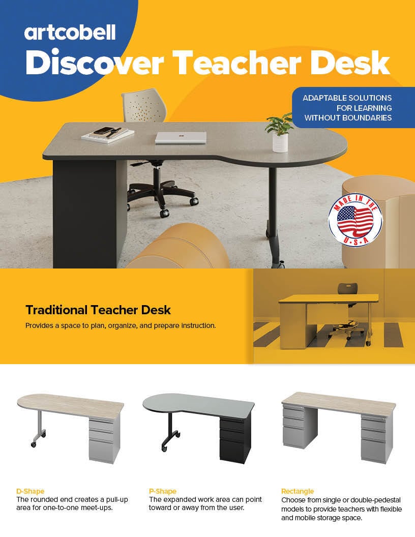 Teacher Station_Sell Sheet_Discover Teacher Desk