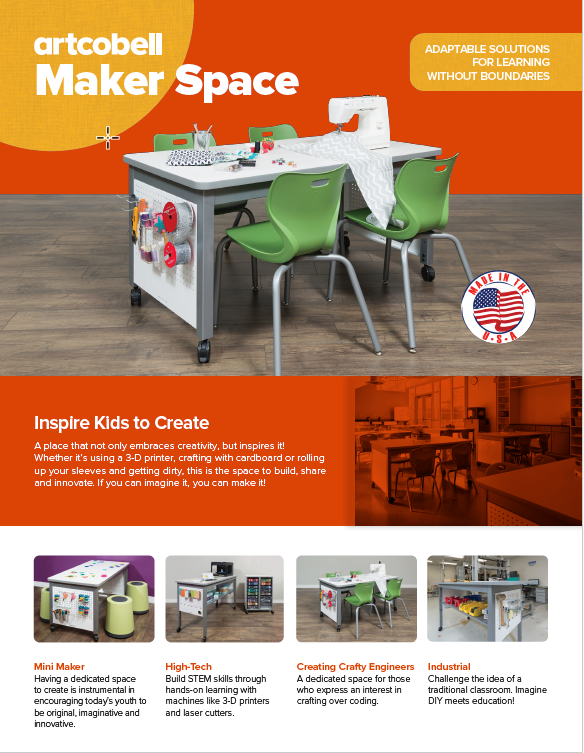 Sales Sheet_Tables_Maker Space_Thumbnail